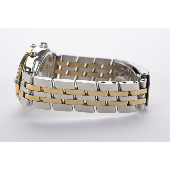 Breitling Chrono Cockpit D30012 Mother of Pearl Dial 37mm 18k Gold Watch - Picture 8 of 11